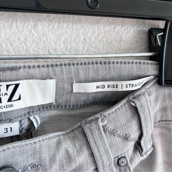 NIC+ZOE Mid Rise Straight Ankle Jeans in Mercury - Picture 9 of 16